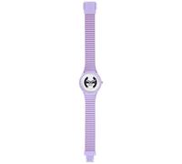 HIP HOP, Collezione Solare, Orologio Donna Purple Dive, Cinturino in Silicone Regolabile, Pratica Chiusura, Cassa 32mm, Movimento Solo Tempo Miyota 2036, Resistente all'Acqua, Viola