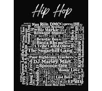 Hip Hop Composition Notebook - 120 Pages, College Ruled, 7.5” x 9.25” | Matte Journal for Lyrics, Freestyle Writing, School Notes & Gifts for Hip Hop Fans: Old School Hip Hop, Rappers