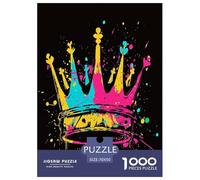 Hip Hop Crown Puzzle Impossibili 1000 Pezzi Decorazione Per La Casa. Rilassamento E Intelligence Per Adulti E Ragazzi Da 14 Anni 70x50cm/1000pcs