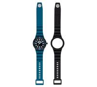 HIP HOP HWU1232, Collezione Master, Orologio Uomo con Cinturino in Silicone Intercambiabile e Regolabile, Cassa 41 mm, Resistente all'Acqua Fino a 50 m, Lunghezza 19 cm