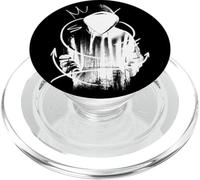 Hip Hop Ninja Shadow Warrior - Felpa con cappuccio, stile rapper, streetwear PopSockets PopGrip per MagSafe