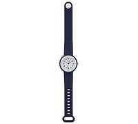 HIP HOP, Orologio Donna, con Cinturino in Morbido Silicone, Quadrante Bianco Numerato e Pratica Chiusura, Cassa 32 mm, Movimento Miyota 2035 e Pratica Chiusura