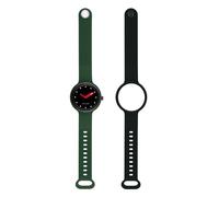 HIP HOP Orologio DONNA HERO.NEXT quadrante MONO-COLORE NERO movimento SMARTWATCH SMARTMODULE e CINTURINO SILICONE VERDE, NERO HWU1198