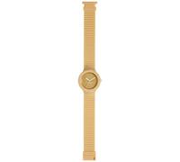 HIP HOP Orologio HWU0057 UNISEX FULL COLOR quadrante CON LOGO BIANCO movimento SOLO TEMPO - 3 LANCETTE QUARZO e CINTURINO SILICONE BIANCO