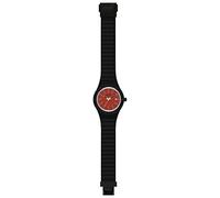 HIP HOP Orologio HWU1080 UOMO X MAN quadrante MONO-COLORE ROSSO movimento SOLO TEMPO - 3 LANCETTE QUARZO e CINTURINO SILICONE NERO