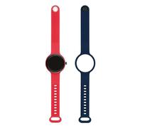 HIP HOP Orologio HWU1202 DONNA HERO.NEXT quadrante MONO-COLORE NERO movimento SMARTWATCH SMARTMODULE e CINTURINO SILICONE ROSSO, BLU HWU1202