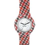 Hip Hop Orologio Pied de Poule Al Quarzo Classico Donna HWU0373