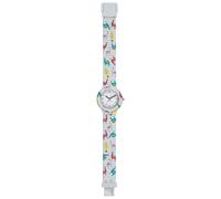 HIP HOP Orologio Solo Tempo Animal Addicted, Orologio Donna con Stampa Lama e Cinturino in Silicone Morbido Resistente all'Acqua HWU1049