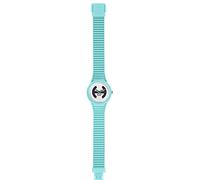 HIP HOP Watches - Orologio da Donna Azure HWU0535 - Collezione Solare - Cinturino in Silicone - Impermeabile 5 ATM - Cassa 34mm - Azzurro Celeste