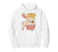 Hip Hop Rabbit Bunny Easter Lover Felpa con Cappuccio