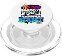 Hip Hop Rap Street Life Dance Melanina Nero Uomo Donna Bambini PopSockets PopGrip per MagSafe