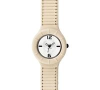 Orologio HIP HOP LEATHER HWU0198 Small 32mm Pelle Bianco Uomo Donna Unisex