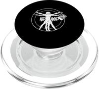 Hip Hop Vitruvian Man | Musica anni '90 | Rap Rapper PopSockets PopGrip per MagSafe