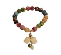 Hip Pad Fiore Arcobaleno Roccia Perline Catena Regolabile per Le Donne Gioielli Alla Moda Elegante Regalo Festival