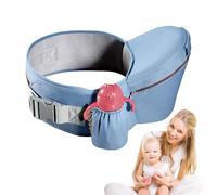 Hip Seat - Sgabello portatile, design con cinturino traspirante, di supporto imbottito | Strumento di trasporto leggero per viaggi, acquisti, casa, comfort genitoriale all'aperto