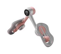 Hip Trainer Eserciziatore 32x24cm | Eserciziatore per cosce interne con contatore in morbida design silenzioso a 360° incluso cavo USB per palestra domestica uomo fitness casa