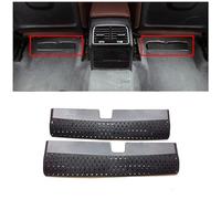 HIPATU 2 Pezzi Copertura Presa d'Aria del Sedile Auto per Audi A4 S4 RS4 B8 8K 2008-2016, Coperchio Griglia di Sfiato Flusso d'Aria Auto Griglia Protezione Aria Condizionata Sedile