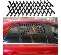 HIPATU 2 Pezzi Griglia di Ventilazione per Finestrino Auto per Citroen DS5 DS6 DS7 (2016+), Estensibile per Finestrini Auto Barriera per Animali Domestici Protezione