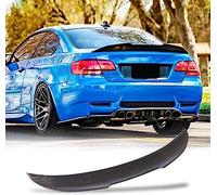 HIPATU Auto Spoiler Labbro Posteriore Bagagliaio per BMW 3 Series E92 M3 2008-2013 Coupe E92 325i 328i 330i 335i 2006-2012, Posteriore Tronco Tetto Spoiler Parabrezza Ala in Fibra di Carbonio