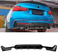 HIPATU Diffusore Labbro Paraurti Posteriore per BMW 4 Series F32 F33 F36 2014 2015 2016 2017 2018 2019, Diffusore per Spoiler per Paraurti Posteriore, Accessori Auto