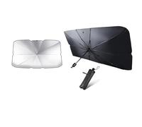 HIPATU Parasole Auto Ombrello per Audi A1 2013-2017, Parasole Auto Parabrezza Interno, Anti-UV, Pieghevole Parasole per Auto Parabrezza