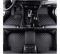 HIPATU Tappetini Auto Personalizzati per Ford Puma St-Line 2020 2021 2022 2023 2024, Protezione Antiusura Pelle Tappetino Completo Mat Set Auto Pavimento,Black