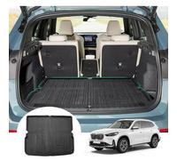 HIPATU Tappetini Bagagliaio Vasca Baule Auto per BMW X1 iX1 U11 2022 2023 2024, Tappetino per Bagagliaio Posteriore su Misura in Gomma Antiscivolo Impermeabile