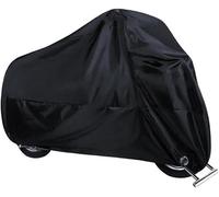 HIPATU Teli per Moto, per Zontes G1 125 ZT125 G1 ZT125U ZT 125 U ZT 310R 310X ZT310R, Coprimoto da Esterno, Resistente ad Acqua, Polvere, Pioggia, Anti UV Moto Accessori,A-Black