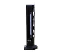 HIPdudRTG Ventilatori a torre, Ventilatore a torre senza lama da tavolo portatile(Black)