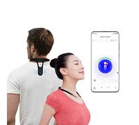 hipee P1 Smart Posture Trainer & Corrector, controllo con app, controlla la postura in tempo reale, senza spalline, migliora la salute e il temperamento (nero)