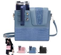 Hiphiprun 2026 New Stanley Cup Holder Crossbody Water Cup Storage Bag Borsa Borse con Coppe Holdes Stanley Cup Borse Titolare 1,18 once, Blue-A