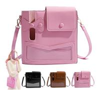 Hiphiprun 2026 New Stanley Cup Holder Crossbody Water Cup Storage Bag Borsa Borse con Coppe Holdes Stanley Cup Borse Titolare 1,18 once, Rosa-C.