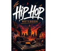 Hiphop Notebook: Rap Notebook, UK Drill Themed Journal, 6x9 120 Blank Lined Pages , Drill Lover Gift Idea For Rap Lovers, Hip Hop Lover Gift, Drill Notebook, Verse Planning,