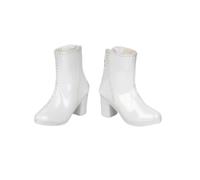 HiPlay 1/6 Scarpe Stivaletti Bianchi Femminili Accessorio per Figure d'Azione da 12 Pollici