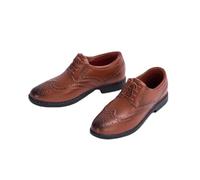 HiPlay 1/6 Uomo Scarpe Stivali Marrone Pelle Accessorio per Figure d'Azione 12 Pollici
