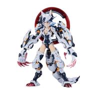 HiPlay E-Model Plastic Model Kits: Fenrir Mecha Girl - White Wolf, A.T.K Girl, Mecha Musume, Anime Style 1:12 Scale Miniature Collectible Action Figures EM2024001YC