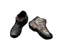 HiPlay Fire Girl Toys Agente Speciale Territorio Intero Stivali da Combattimento Solidi FG090B Colore Rosso Accessorio per Bambole Scala 1/6 Adatto a Figure d'Azione