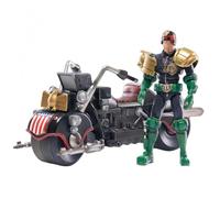 HiPlay HIYA Exquisite Mini Serie Giudice Dredd e Motocicletta Lawmaster MK II Set di Action Figure in Scala 1/18
