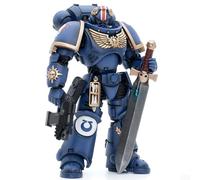 HiPlay JOYTOY 1/18 Warhammer 40.000 Ultramarines Primaris Tenente Argaranthe JT4065 Collezione Modellini Regalo