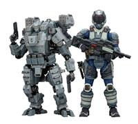 HiPlay JOYTOY APOC Series Sky Tempest Fire Strike Mech ST-8614 + UNSC Breacher Benjamin JT03400 +JT02427 1/25 Scale Action Figure