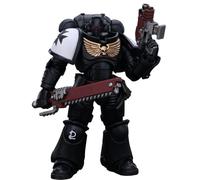HiPlay JOYTOY Space Marines Black Templars Outriders Brother Valtus JT2849 1/18 Scala Figura d'Azione