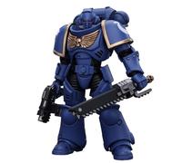 HiPlay JOYTOY Warhammer 40,000 1/18 Space Marines Ultramarines Outriders Brother Catonus JT2825 Modello da Collezione Action Figure Gift