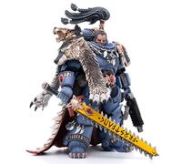 HiPlay JOYTOY Warhammer 40.000 1/18 Space Wolves Ragnar Blackmane JT2924 Figure d'azione