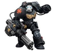 HiPlay JOYTOY Warhammer 40.000 Black Templars Terminator 3 con Pugno Potenziato e Cannone d'Assalto JT03110 Figura d'Azione Scala 1/18