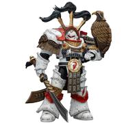 HiPlay JOYTOY Warhammer 40.000 Legione White Scars Pretore in Armatura Terminator Cataphractii con Spada Chogoriana e Combi-Melta JT03486 Figura d'Azione Scala 1/18