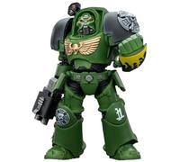 HiPlay JOYTOY Warhammer 40.000 Salamanders Terminator 2 con Pugno Potenziato e Storm Bolter JT03226 Figura d'Azione Scala 1/18