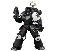 HiPlay JOYTOY Warhammer 40.000: Space Marine 2 Black Templars Heavy Intercessor con Heavy Bolt Rifle e Bolt Pistol (JT03721 Edizione Gioco) Action Figure in scala 1/18
