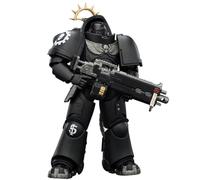 HiPlay JOYTOY Warhammer 40.000: Space Marine 2 Iron Hands Heavy Intercessor con Heavy Bolt Rifle e Bolt Pistol (JT03714 Edizione Gioco) Action Figure in Scala 1/18