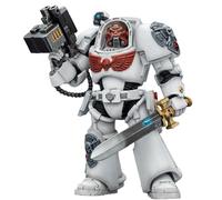 HiPlay JOYTOY Warhammer 40.000 Terminator White Scars 1 con Spada Potenza e Storm Bolter JT03189 Action Figure Scala 1/18
