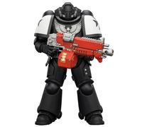HiPlay JOYTOY Warhammer 40k Black Templars Intercessor con Fucile Bolter, Pistola Bolter e Spada a Catena JT03905 Set di Action Figure Scala 1/18